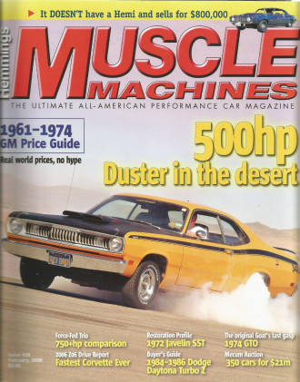 HEMMINGS MUSCLE MACHINES 2006 FEB - Z06, TURBO FORDS